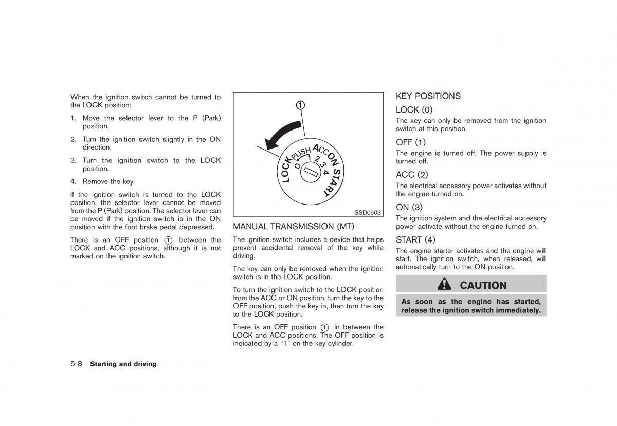 Nissan Cube III 3 owners manual / page 208