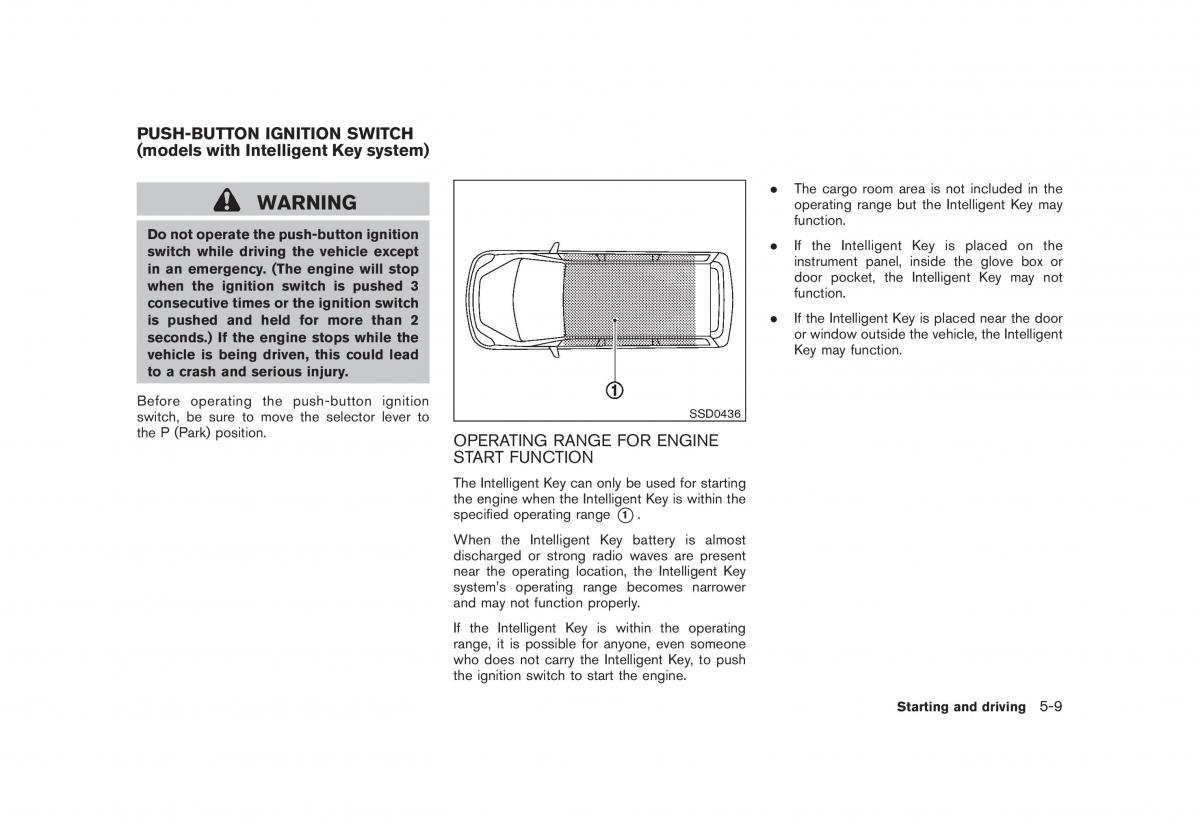 Nissan Cube III 3 owners manual / page 209