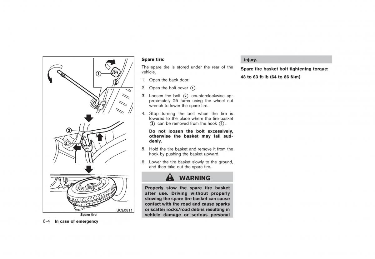 Nissan Cube III 3 owners manual / page 236