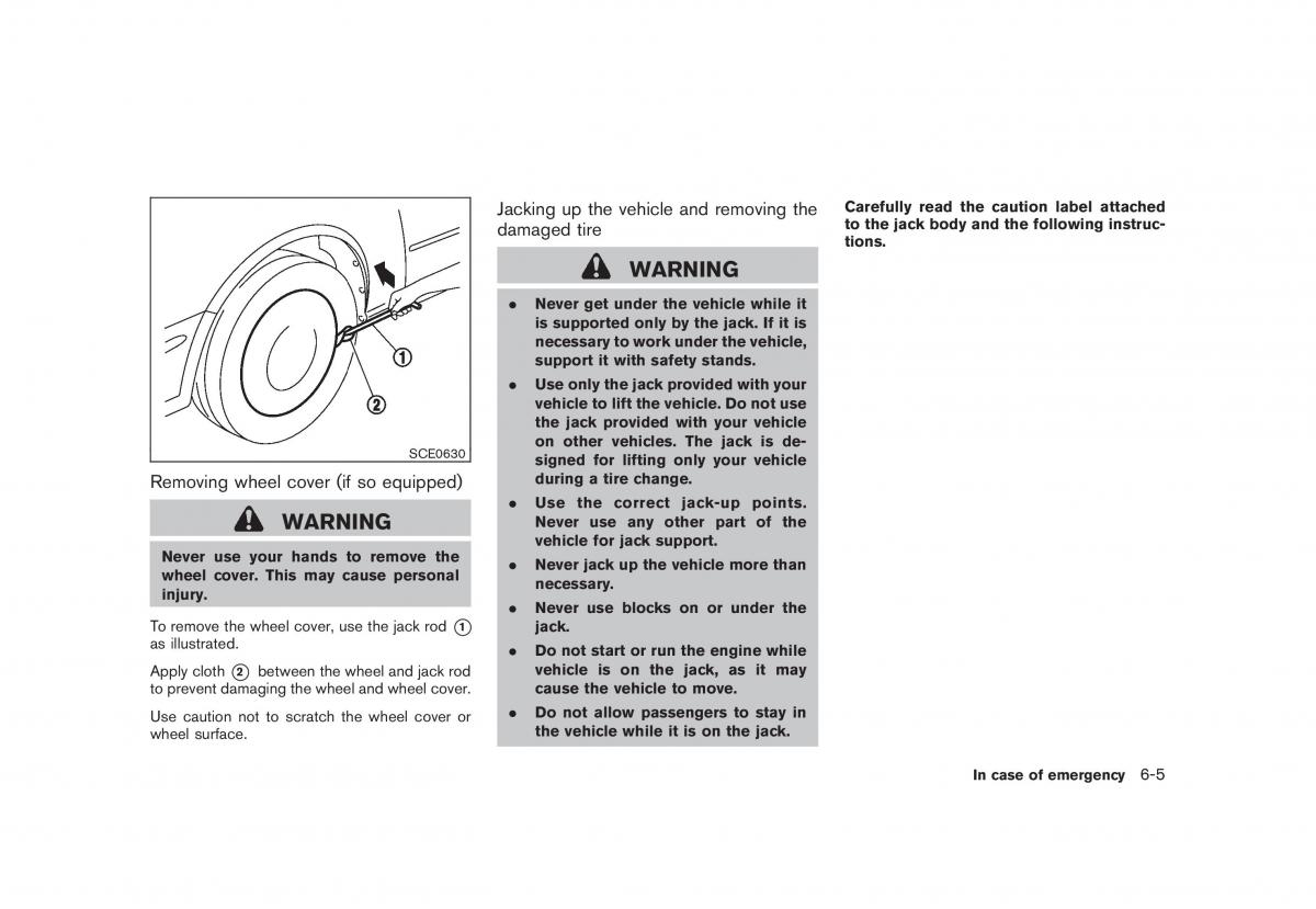 Nissan Cube III 3 owners manual / page 237