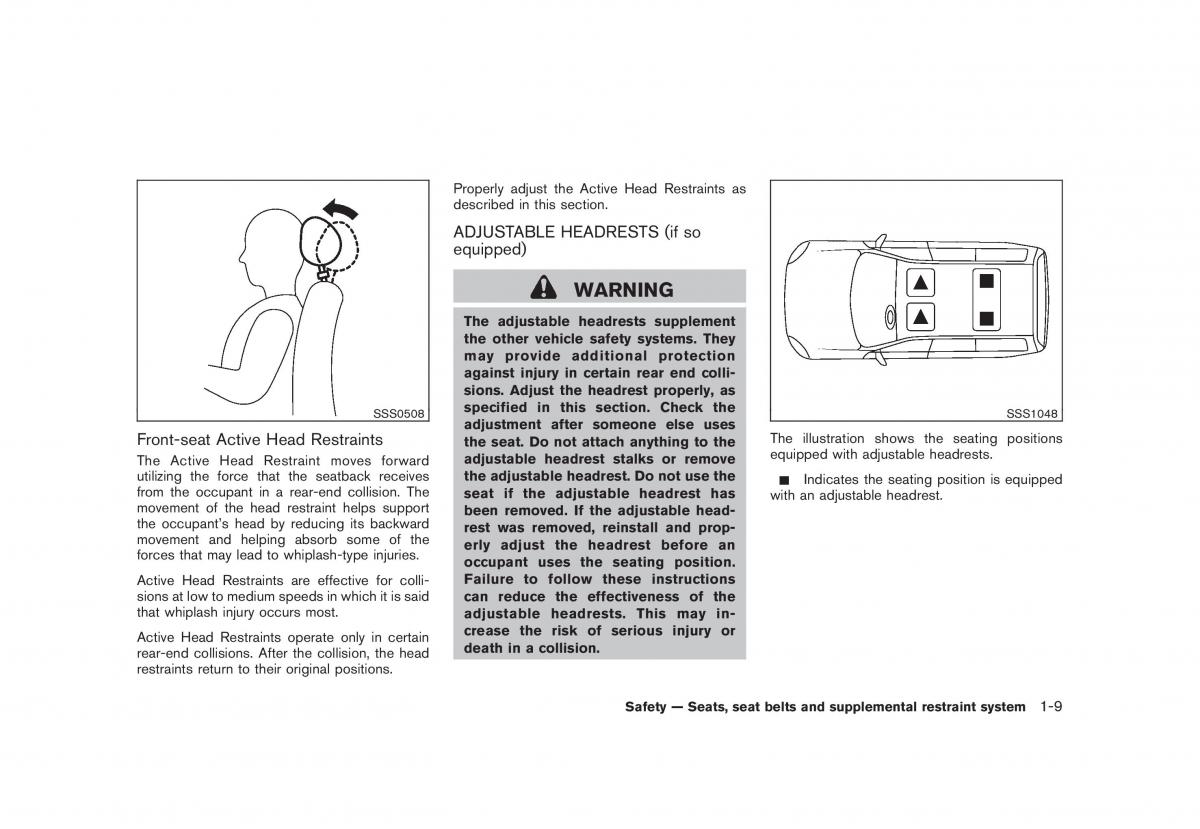 Nissan Cube III 3 owners manual / page 25