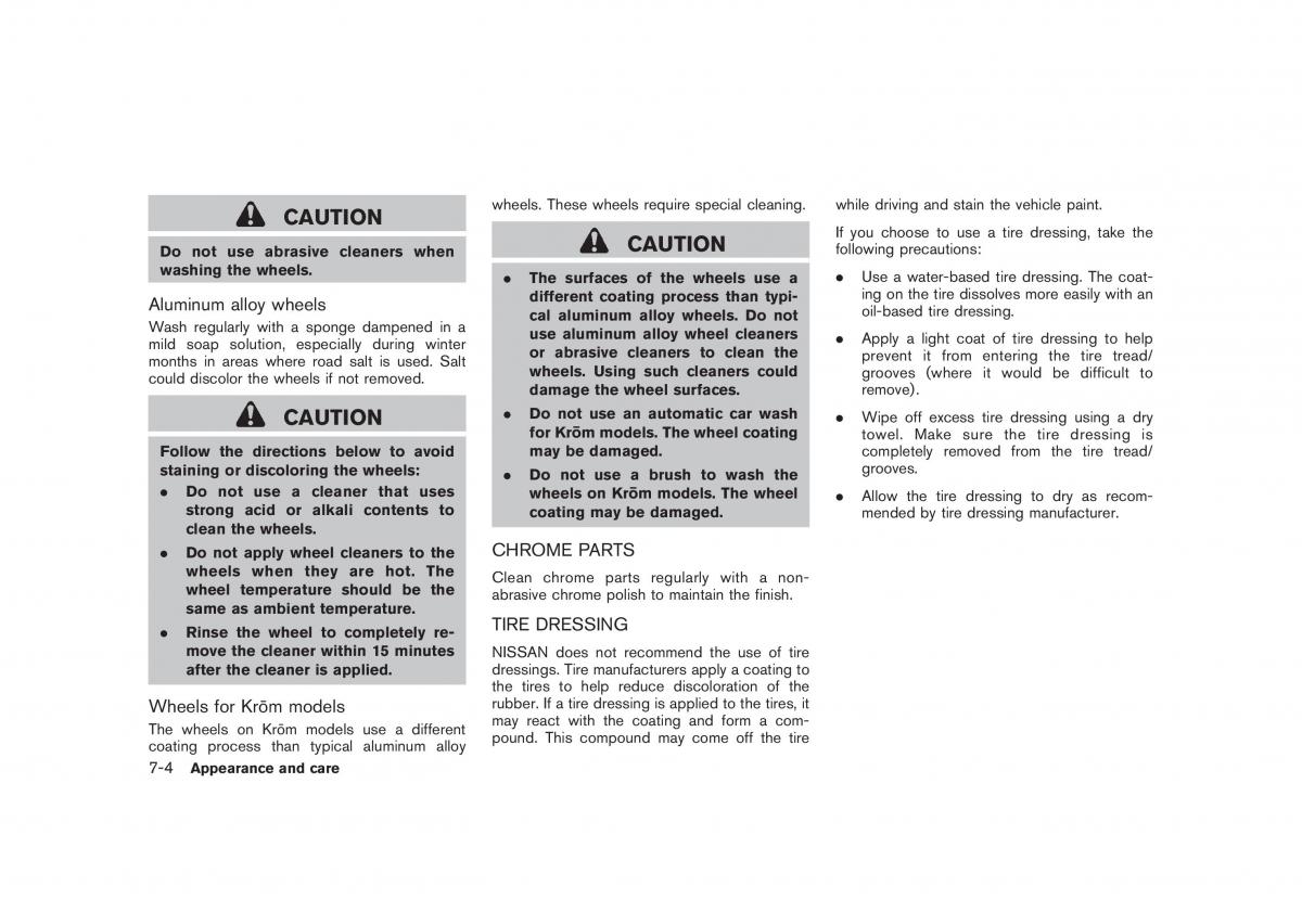 Nissan Cube III 3 owners manual / page 254