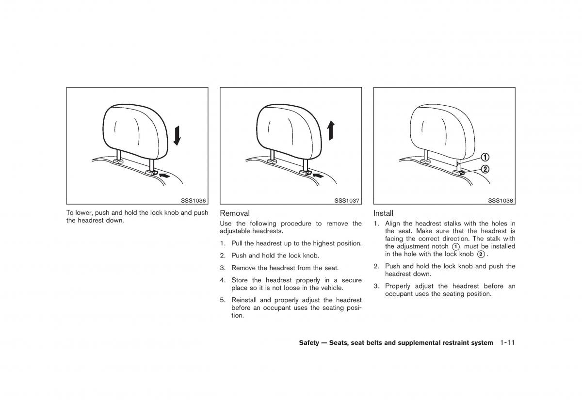 Nissan Cube III 3 owners manual / page 27