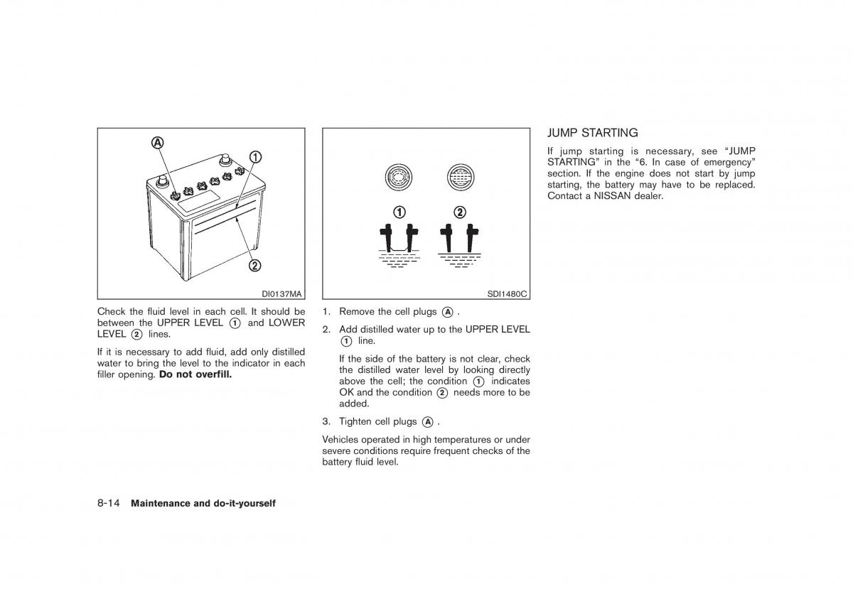 Nissan Cube III 3 owners manual / page 272