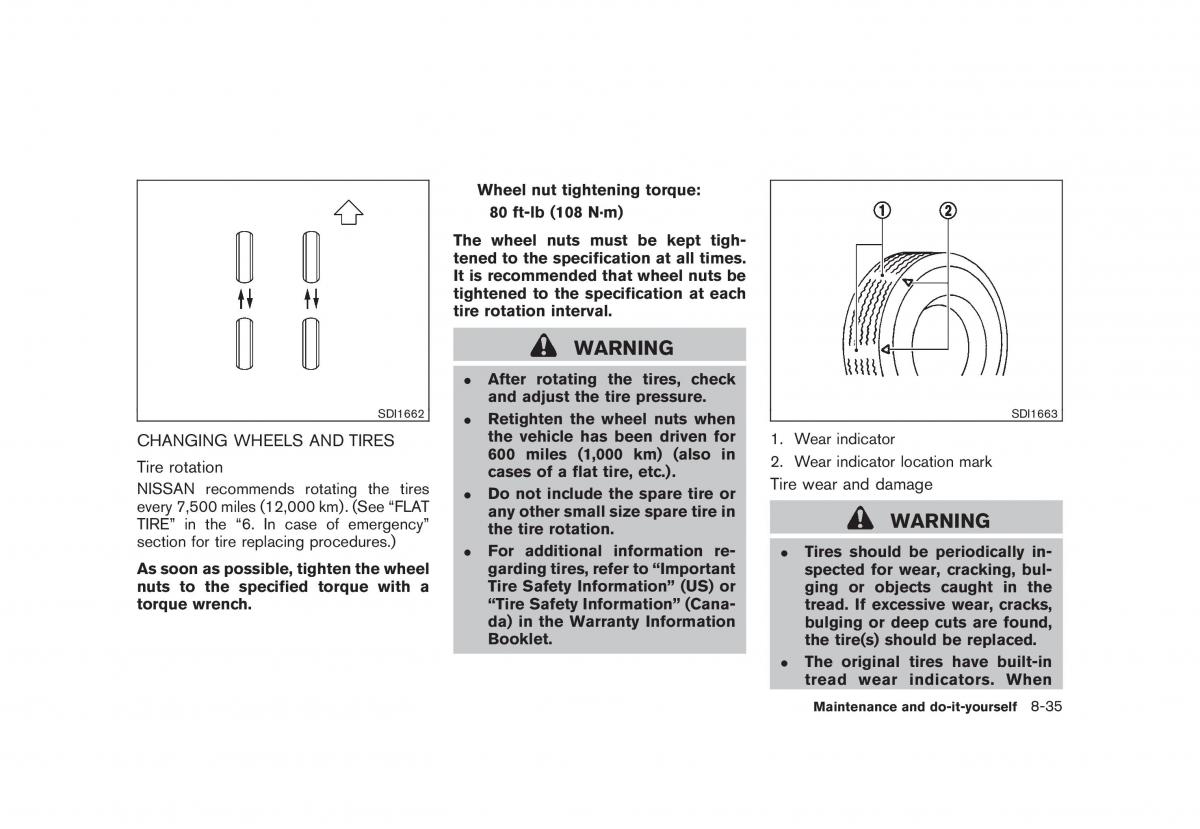 Nissan Cube III 3 owners manual / page 293