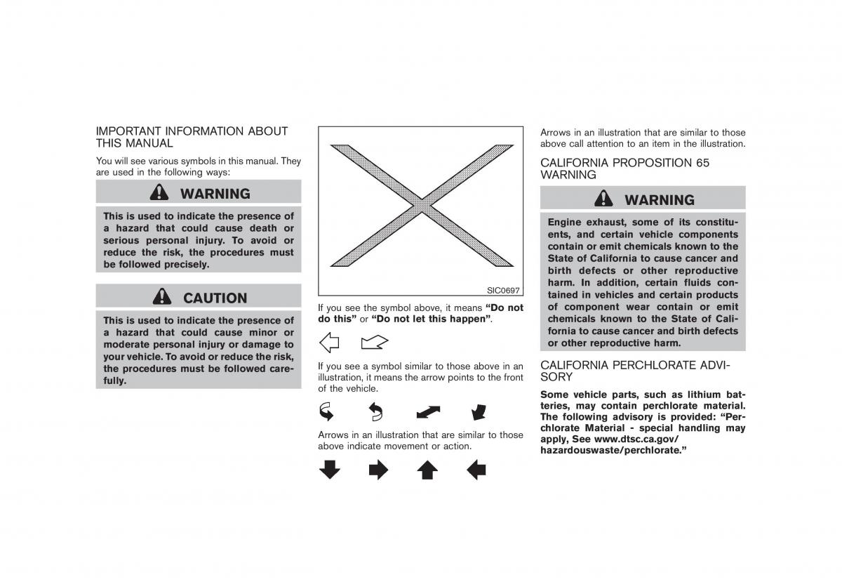 Nissan Cube III 3 owners manual / page 3