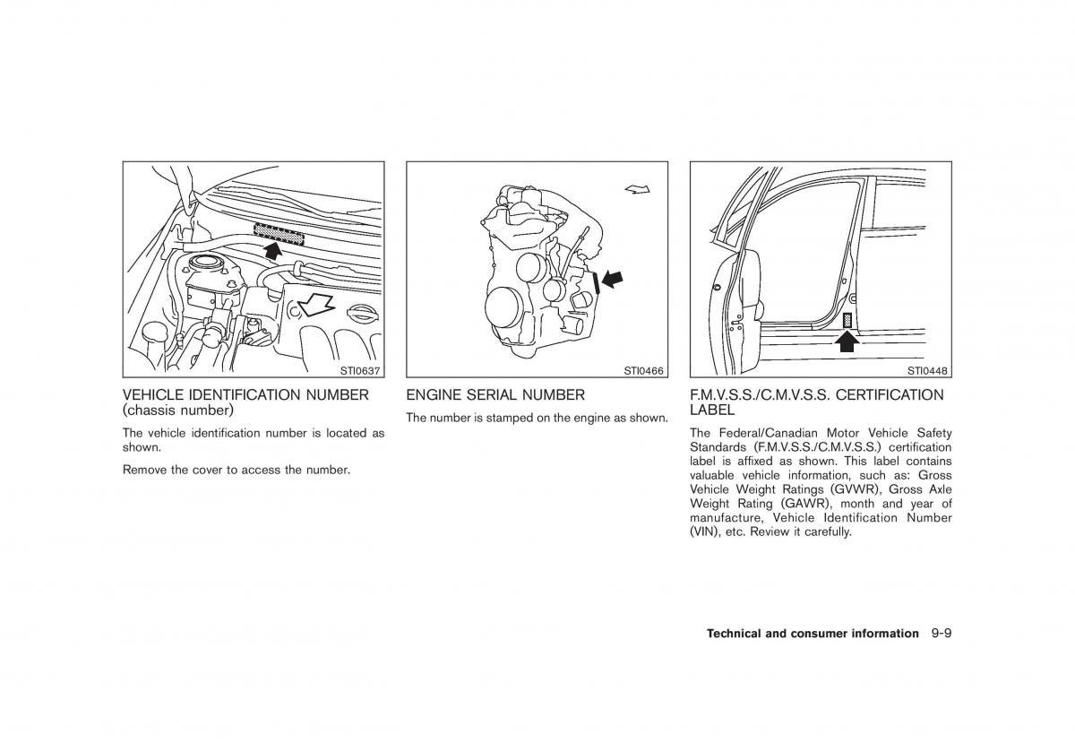 Nissan Cube III 3 owners manual / page 305