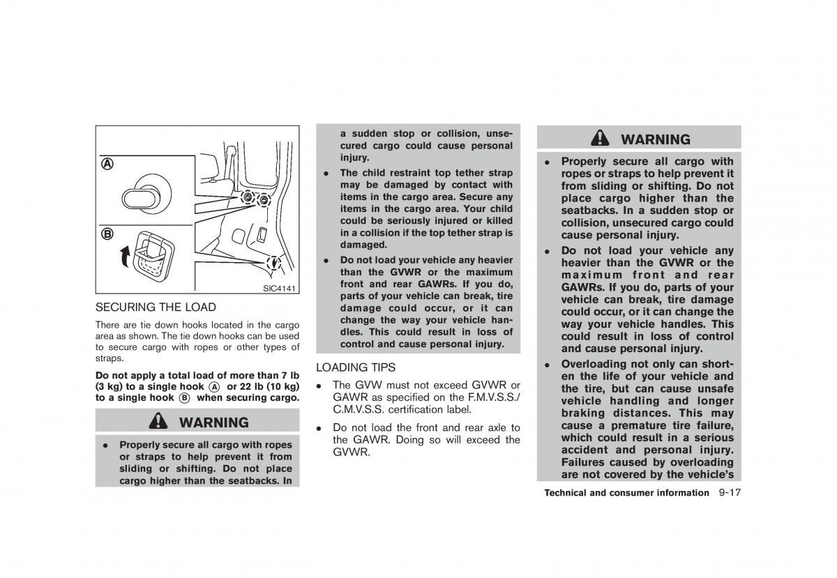 Nissan Cube III 3 owners manual / page 313