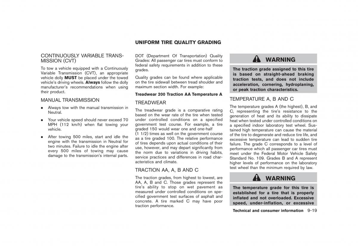 Nissan Cube III 3 owners manual / page 315