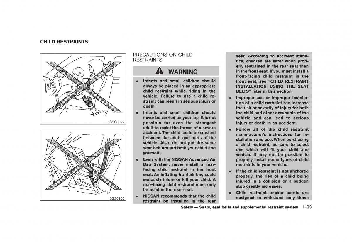 Nissan Cube III 3 owners manual / page 39