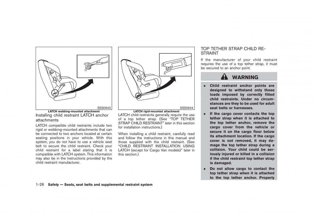 Nissan Cube III 3 owners manual / page 42