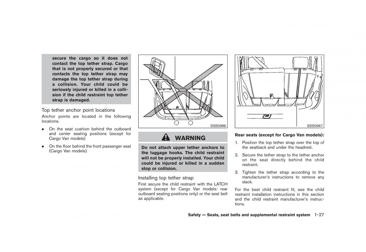 Nissan Cube III 3 owners manual / page 43