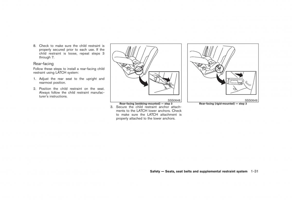 Nissan Cube III 3 owners manual / page 47