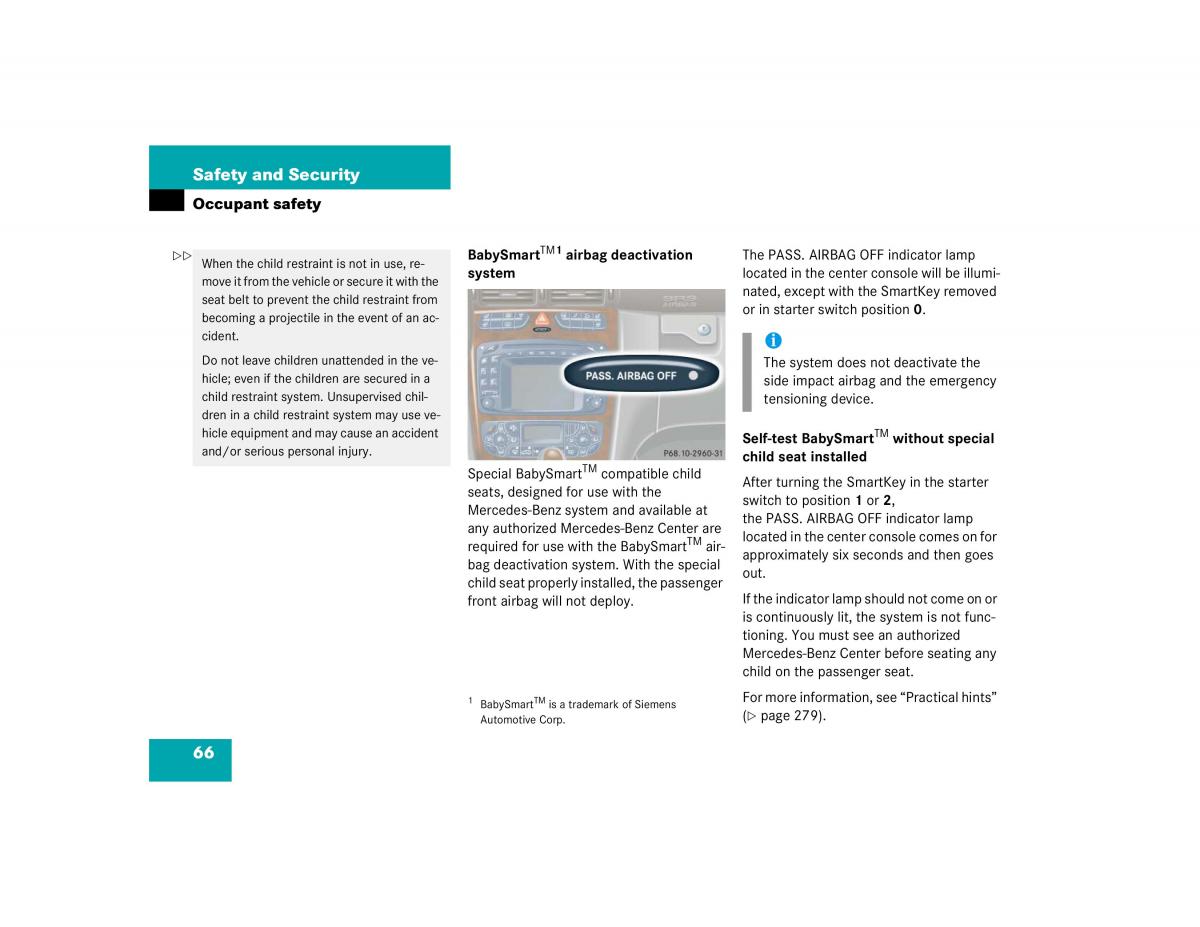 manual mercedes c mercedes benz c class w203 owners manual / page 66