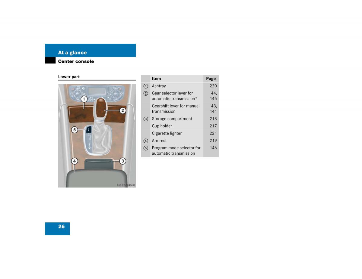 manual mercedes c mercedes benz c class w203 owners manual / page 26