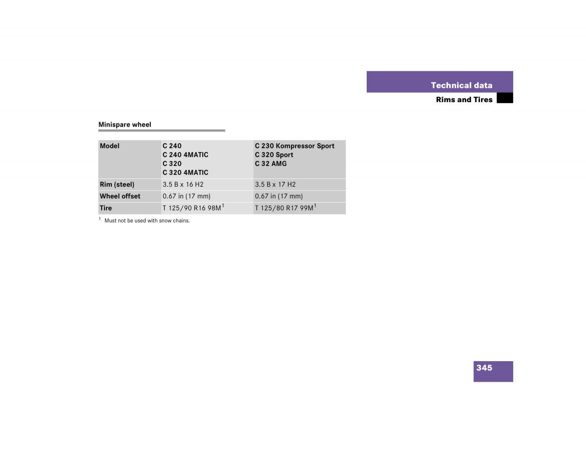 manual mercedes c mercedes benz c class w203 owners manual / page 345