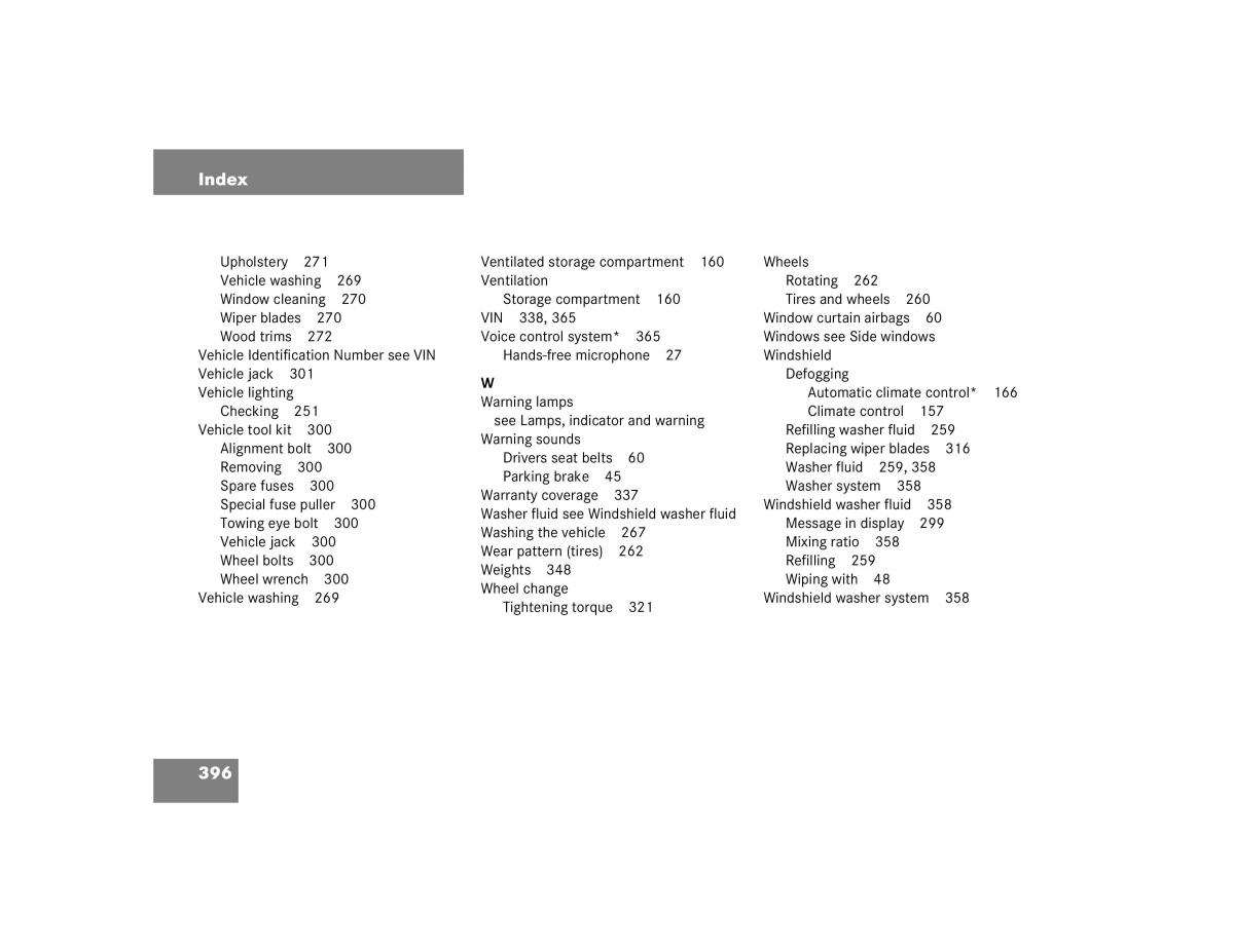 manual mercedes c mercedes benz c class w203 owners manual / page 396