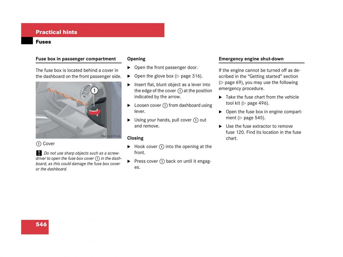 Mercedes Benz GL Class X164 owners manual / page 547