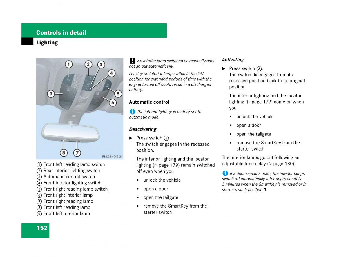 Mercedes Benz GL Class X164 owners manual / page 153