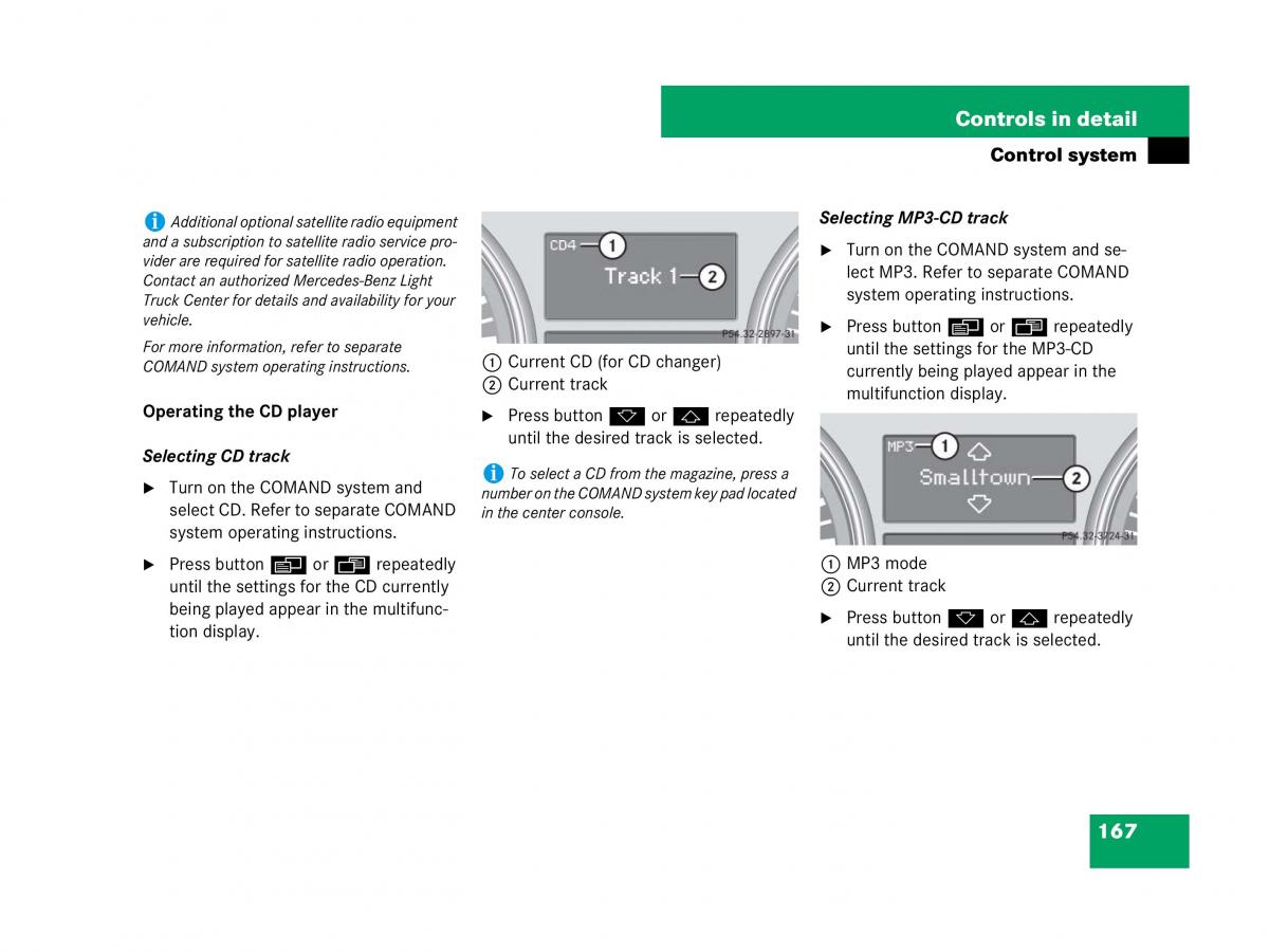 Mercedes Benz GL Class X164 owners manual / page 168