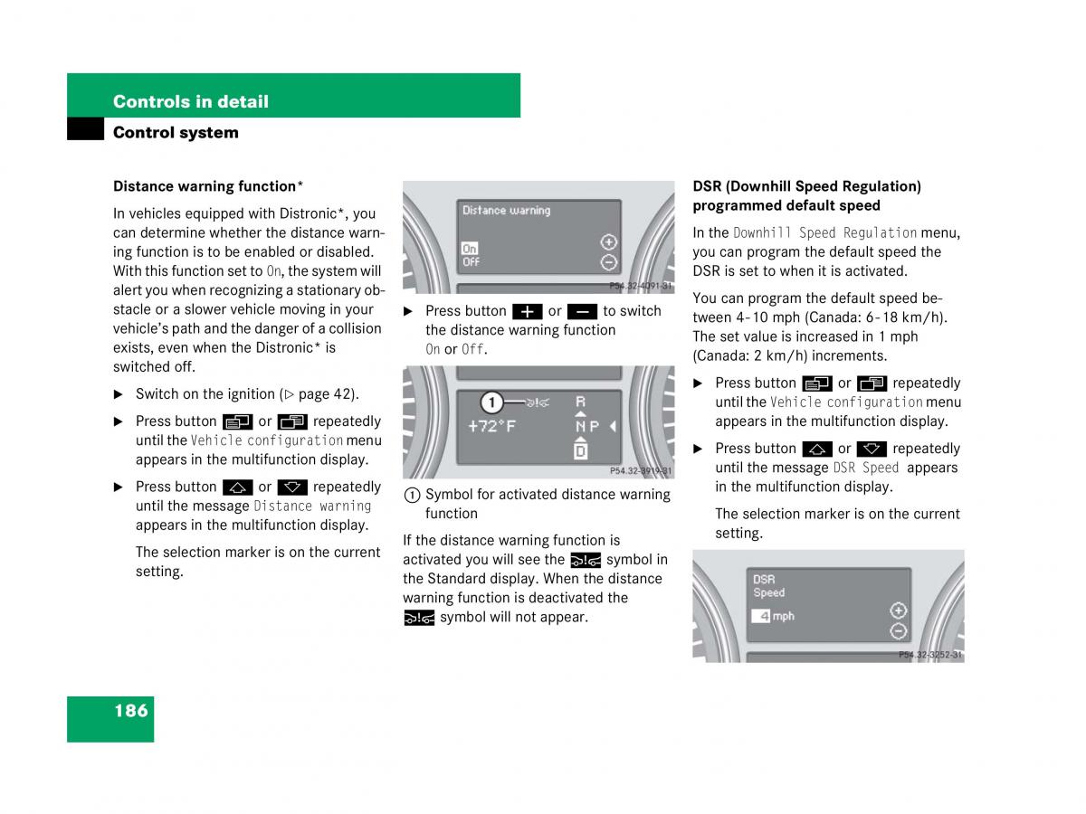 Mercedes Benz GL Class X164 owners manual / page 187