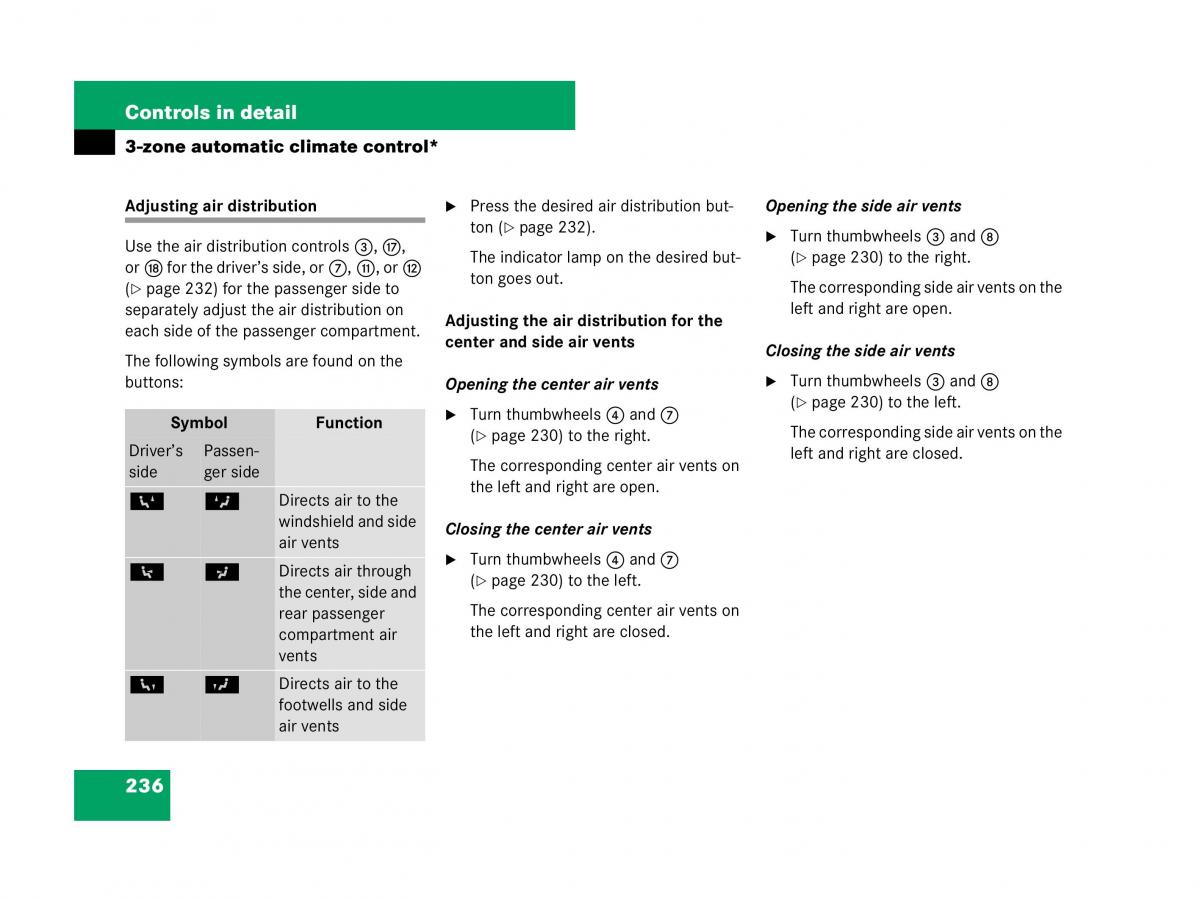 Mercedes Benz GL Class X164 owners manual / page 237