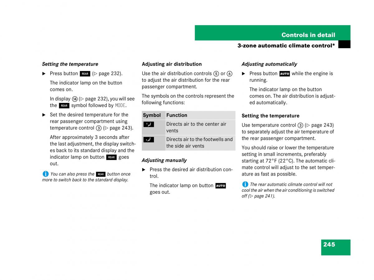 Mercedes Benz GL Class X164 owners manual / page 246