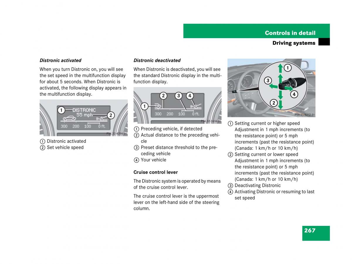 Mercedes Benz GL Class X164 owners manual / page 268