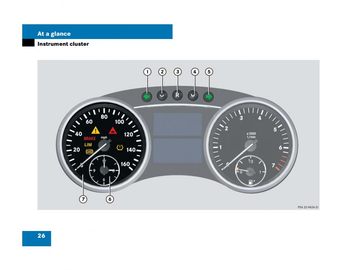 Mercedes Benz GL Class X164 owners manual / page 27