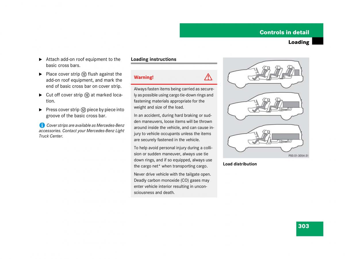 Mercedes Benz GL Class X164 owners manual / page 304