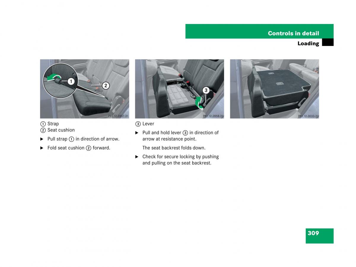 Mercedes Benz GL Class X164 owners manual / page 310