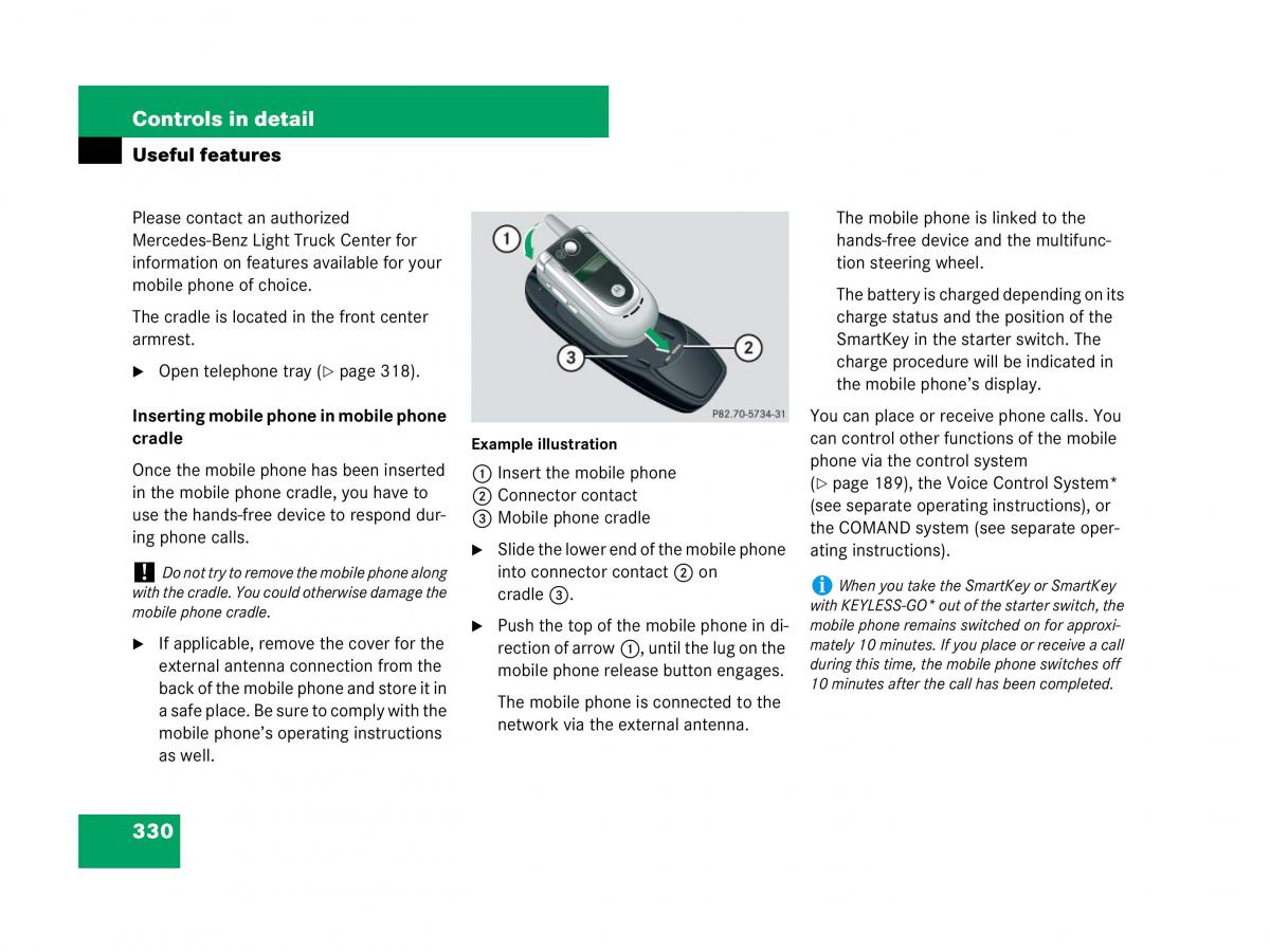 Mercedes Benz GL Class X164 owners manual / page 331