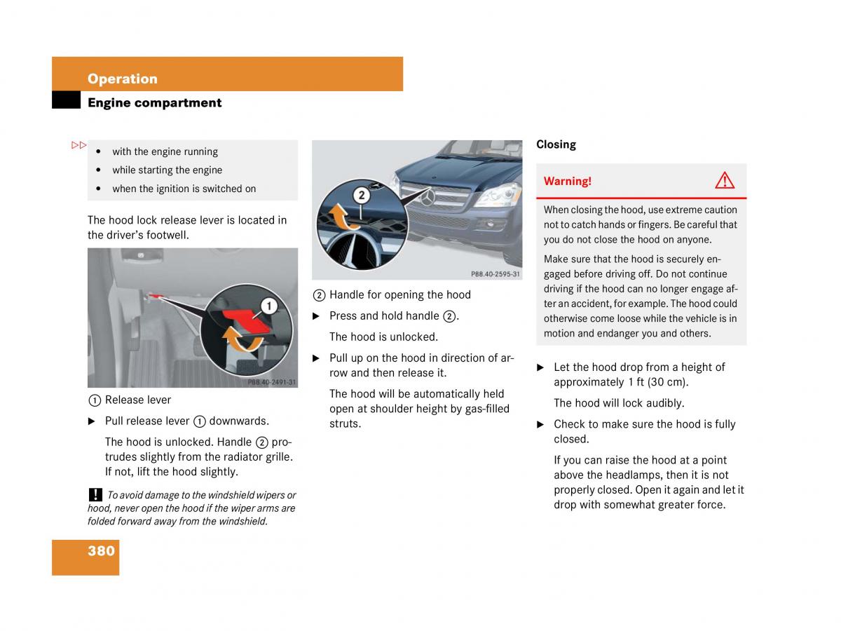 Mercedes Benz GL Class X164 owners manual / page 381