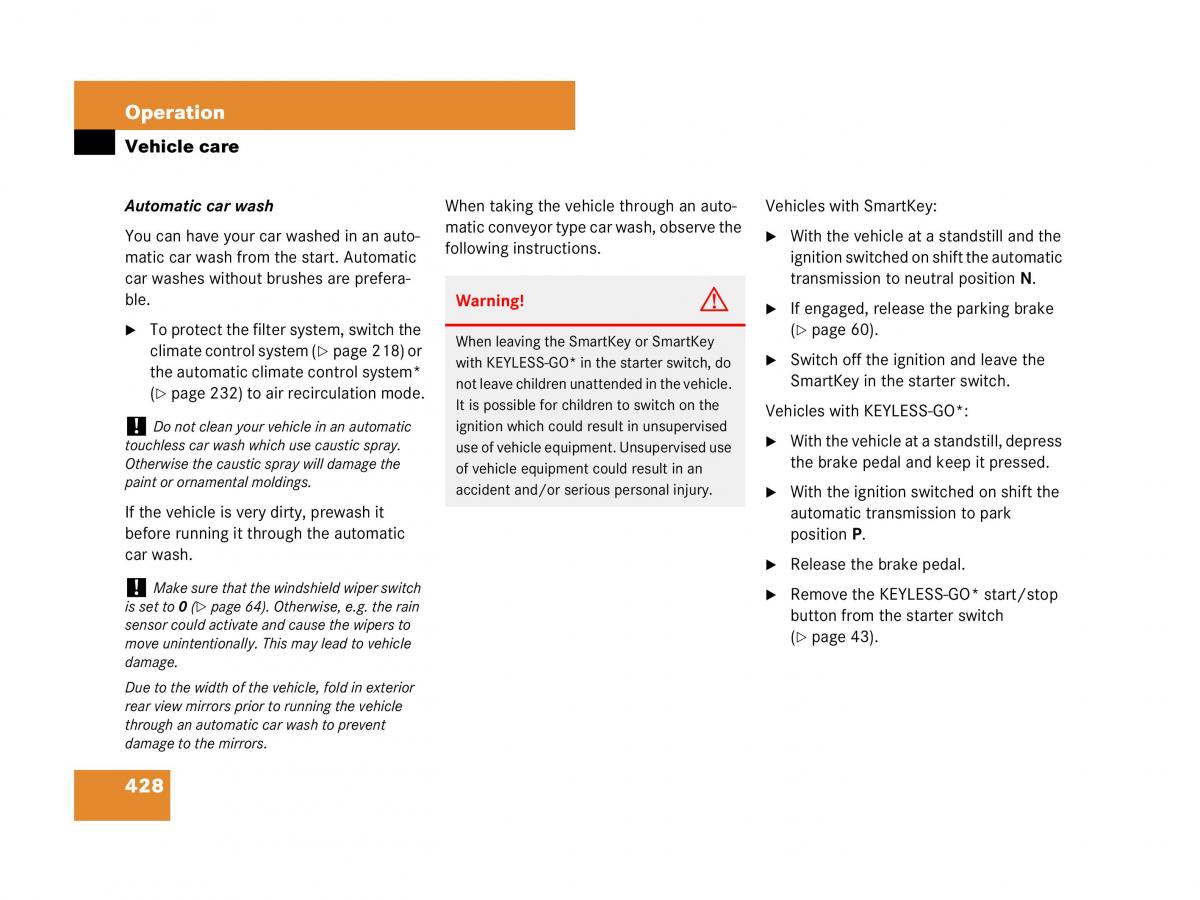 Mercedes Benz GL Class X164 owners manual / page 429