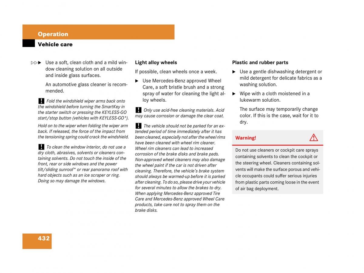 Mercedes Benz GL Class X164 owners manual / page 433