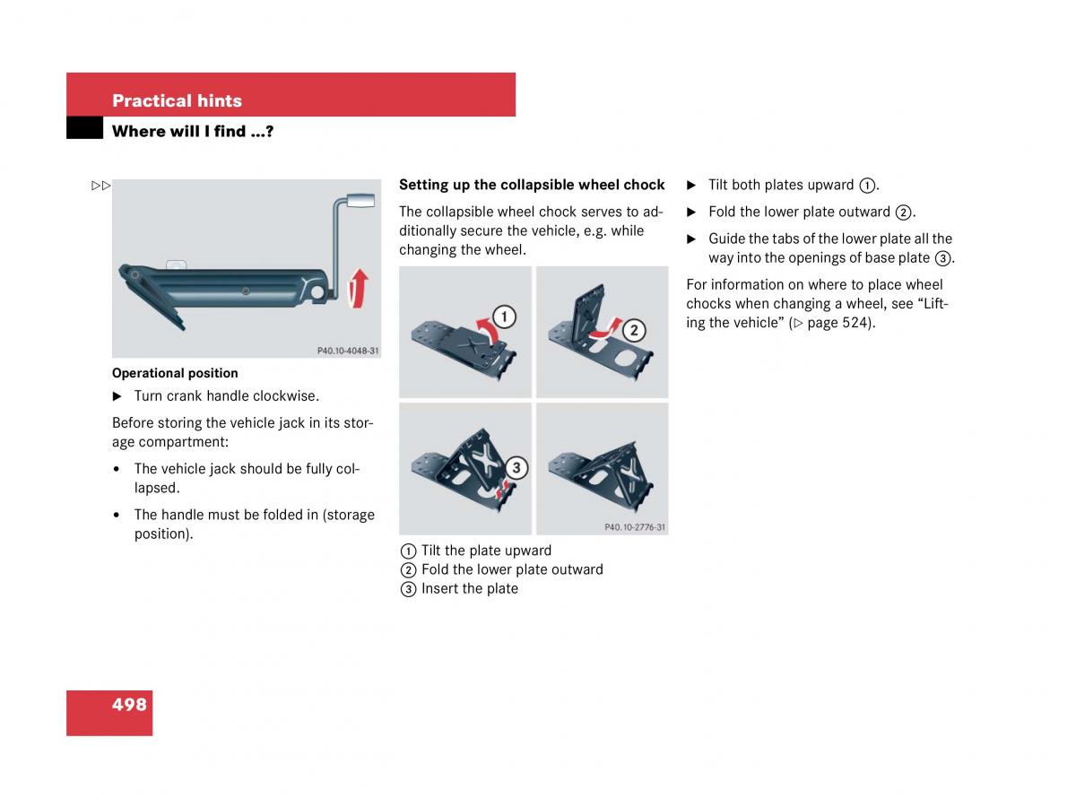 Mercedes Benz GL Class X164 owners manual / page 499