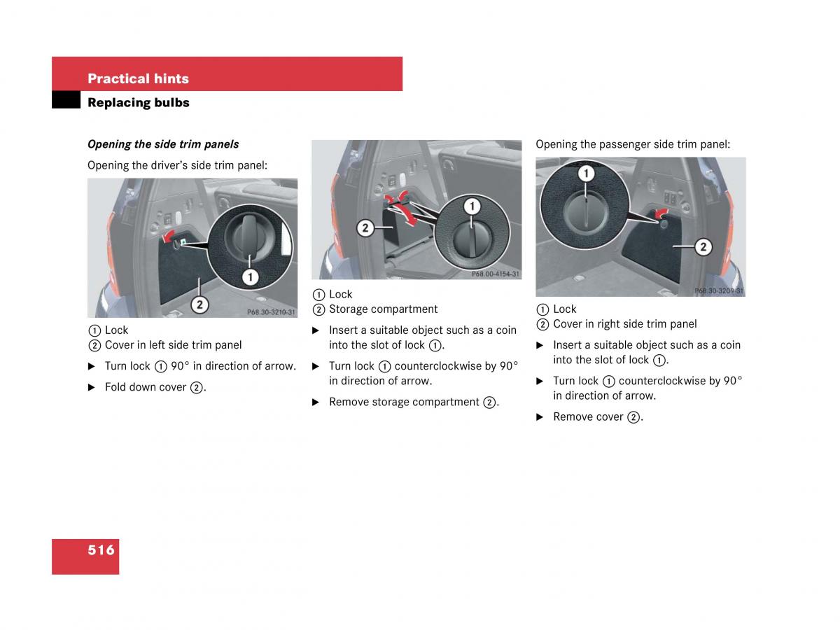 Mercedes Benz GL Class X164 owners manual / page 517