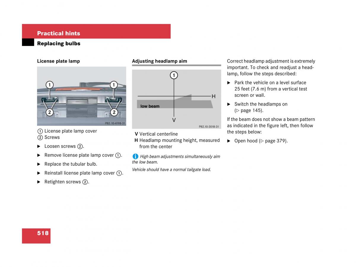 Mercedes Benz GL Class X164 owners manual / page 519