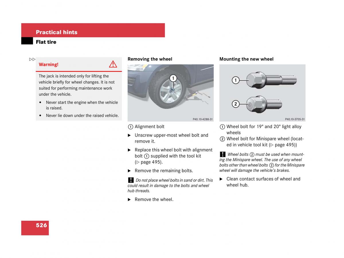 Mercedes Benz GL Class X164 owners manual / page 527