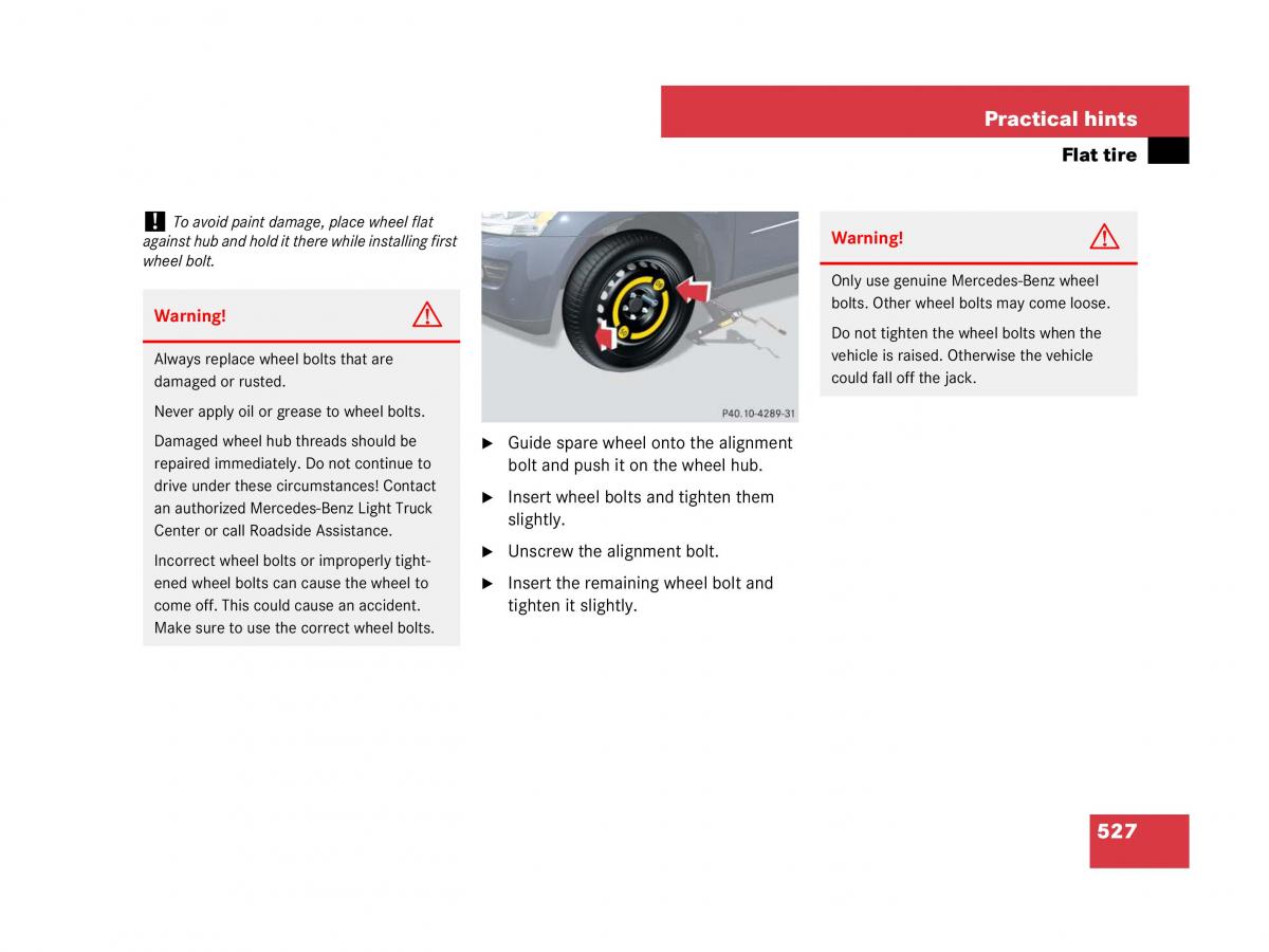 Mercedes Benz GL Class X164 owners manual / page 528