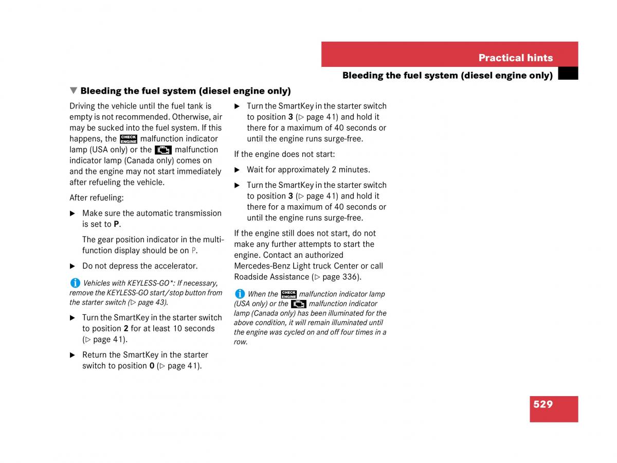 Mercedes Benz GL Class X164 owners manual / page 530