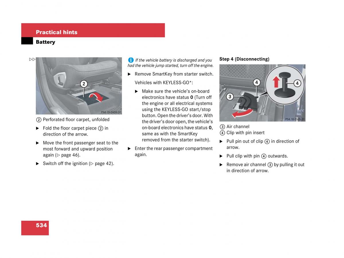 Mercedes Benz GL Class X164 owners manual / page 535