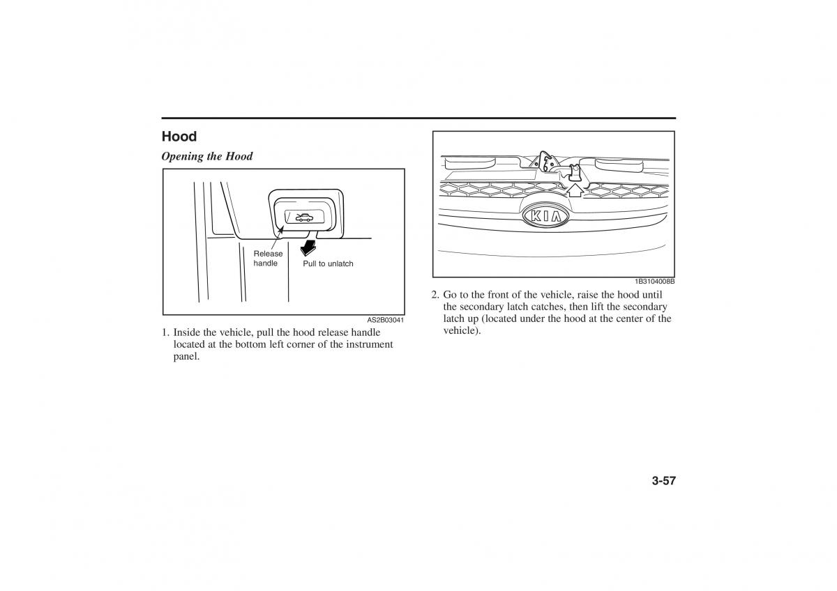 Kia Rio I Pride Saipa owners manual / page 67