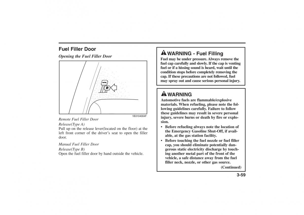 manual  Kia Rio I Pride Saipa owners manual / page 69