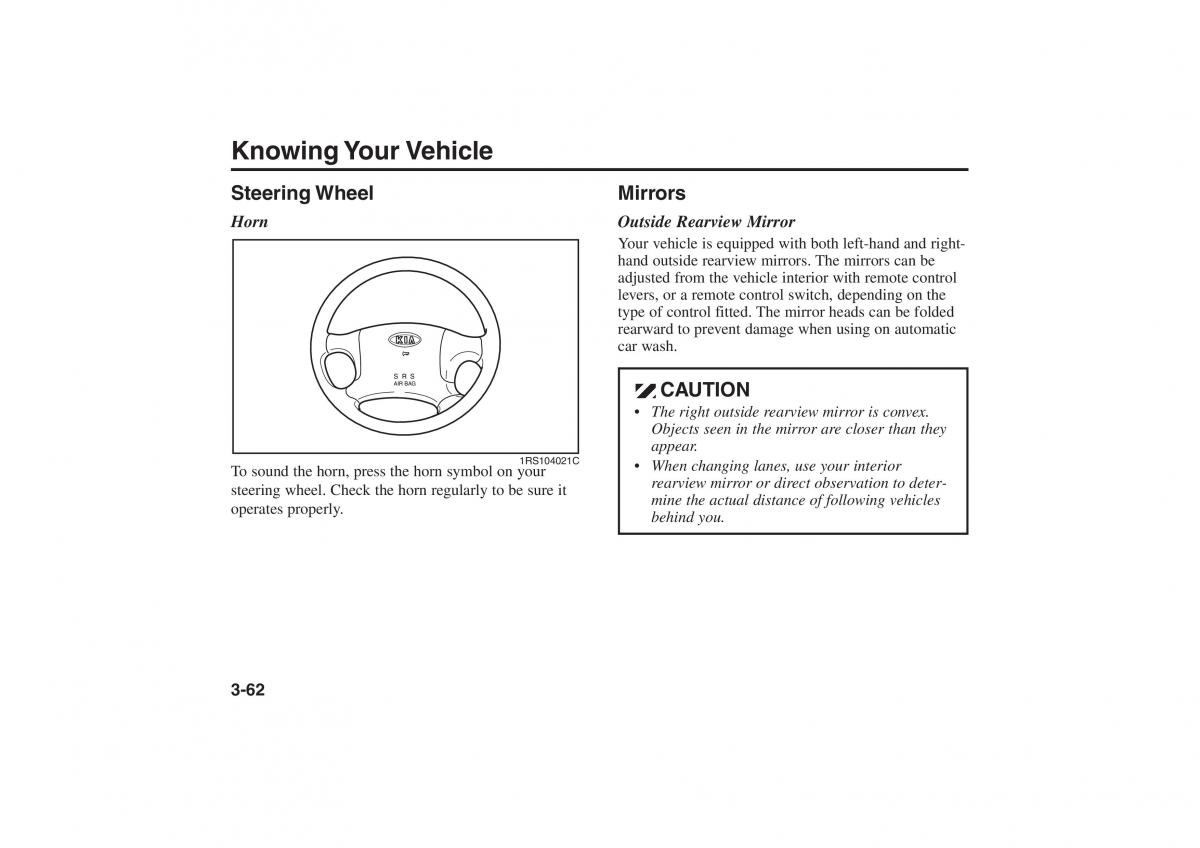 manual  Kia Rio I Pride Saipa owners manual / page 72