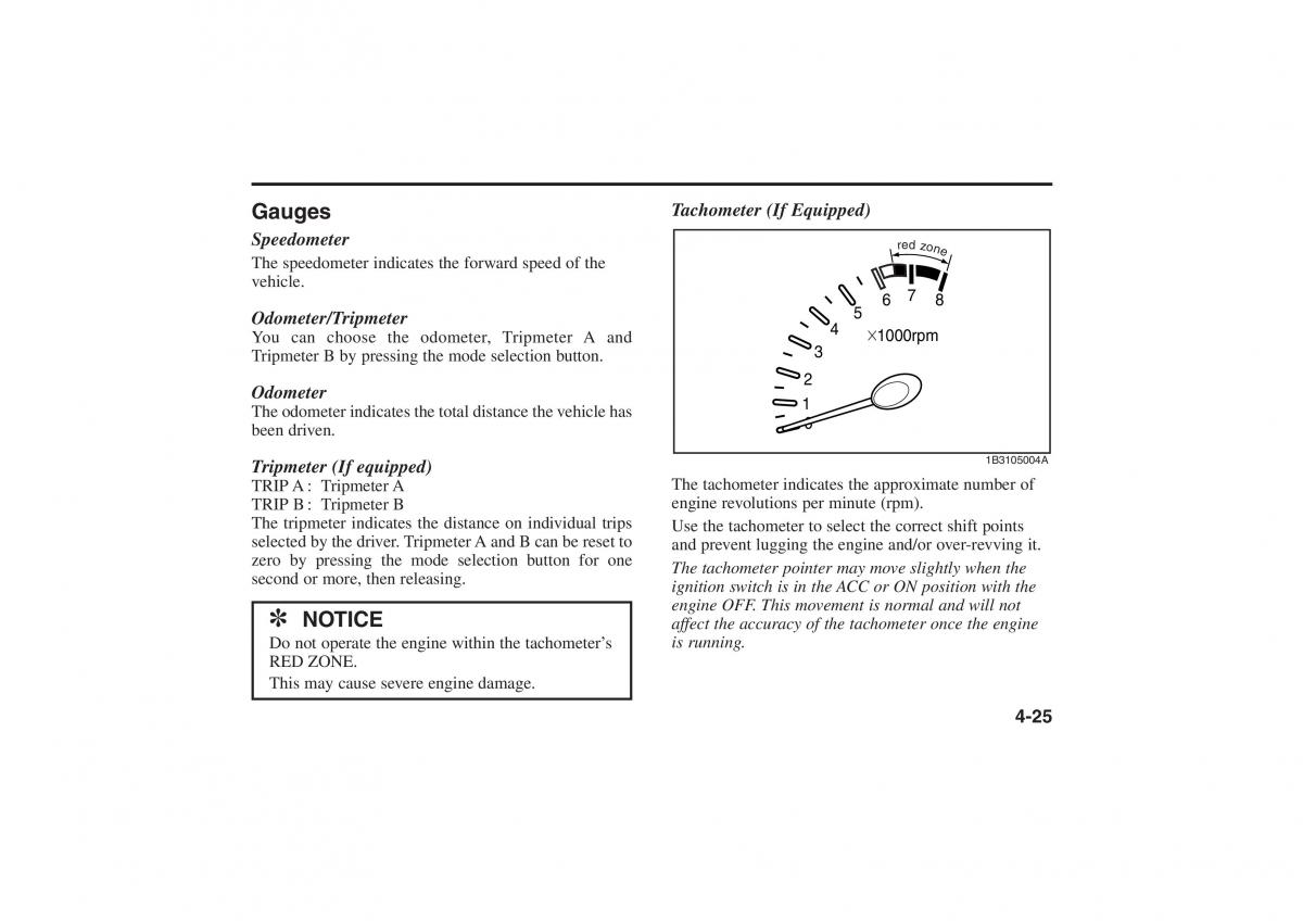 Kia Rio I Pride Saipa owners manual / page 106