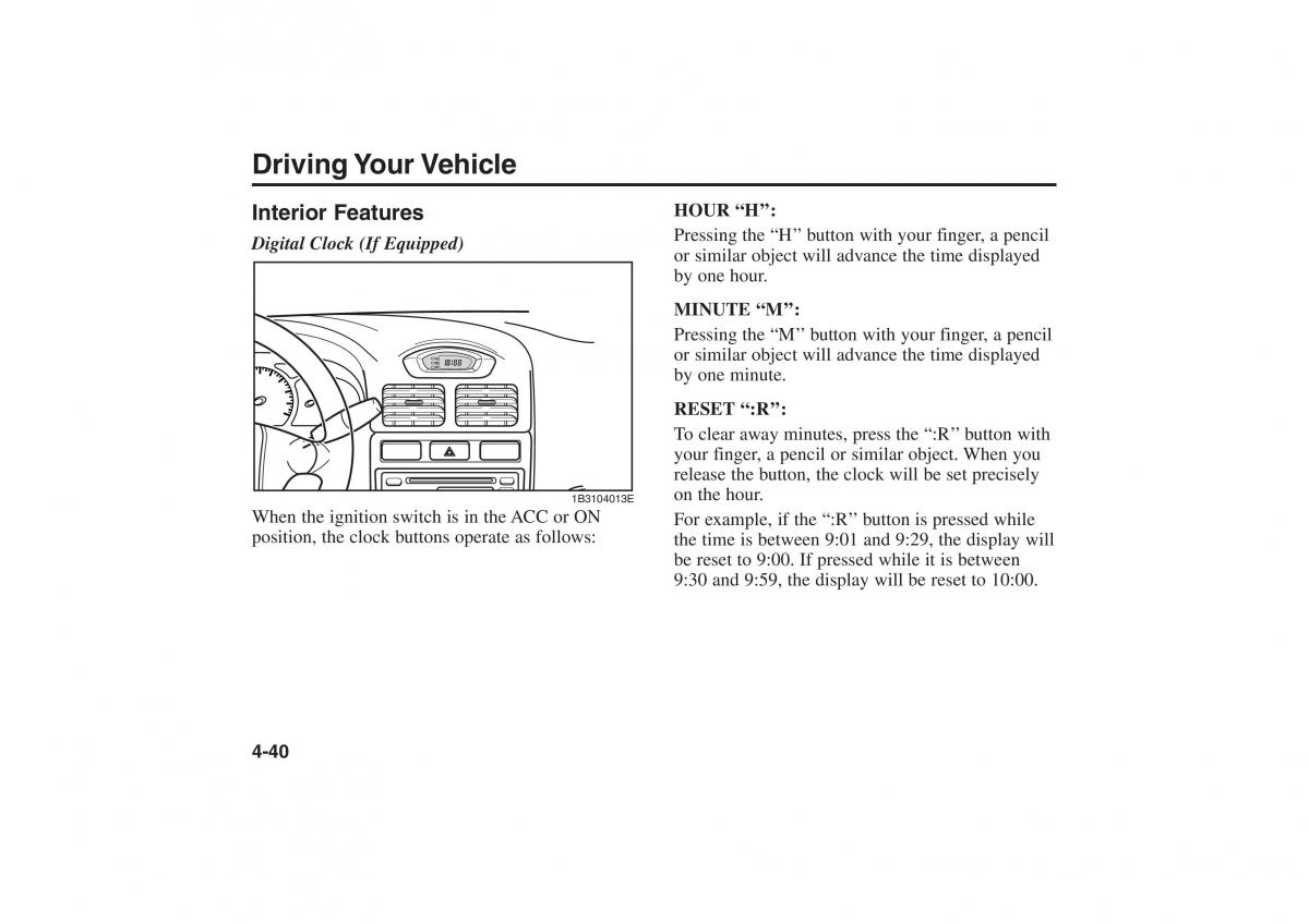 Kia Rio I Pride Saipa owners manual / page 121