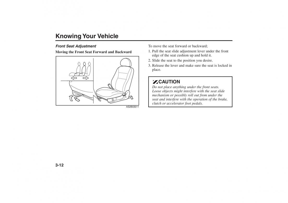 Kia Rio I Pride Saipa owners manual / page 22