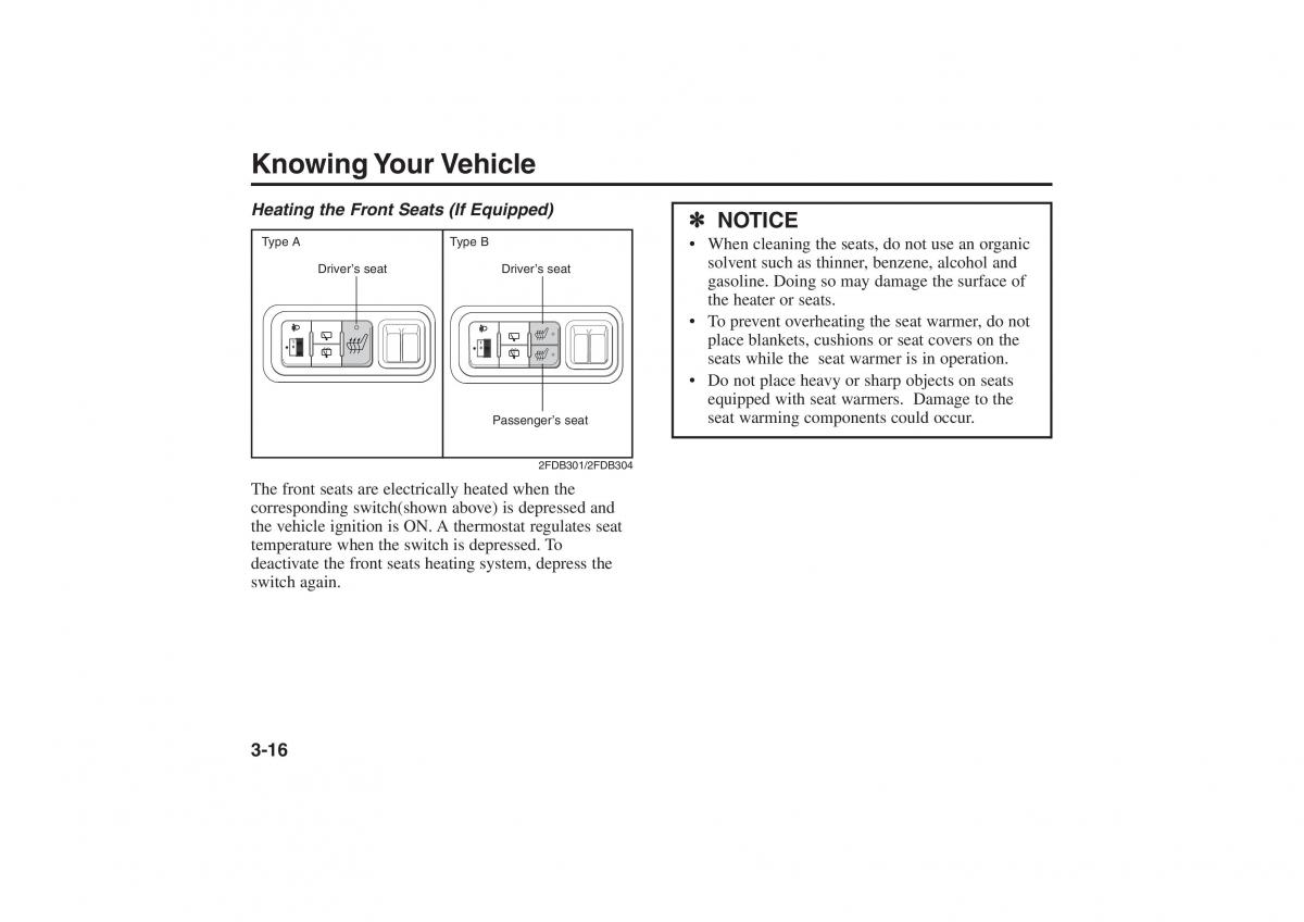 manual  Kia Rio I Pride Saipa owners manual / page 26