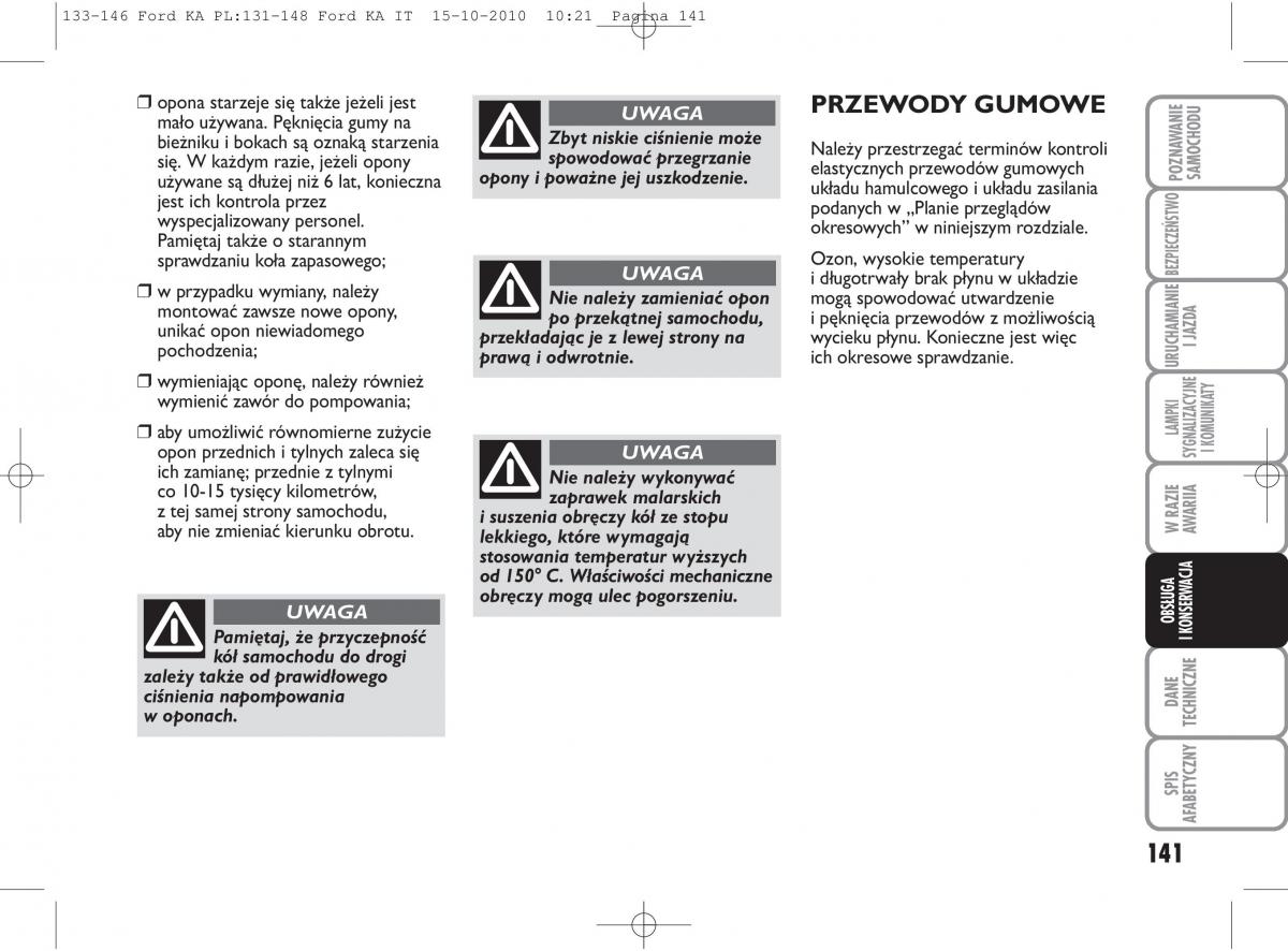 manual  Ford Ka II 2 instrukcja / page 158